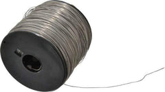 Value Collection - 20 Gage, 0.032 Inch Diameter x 1,810 Ft. Long, 302/304 Safety Lock Wire - 5 Lb. Shipping Weight - USA Tool & Supply