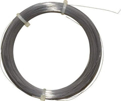 Value Collection - 0 Gage, 0.009 Inch Diameter x 1,157 Ft. Long, High Carbon Steel, Tempered Music Wire Coil - ASTM A228, 1/4 Lb. Shipping Weight - USA Tool & Supply