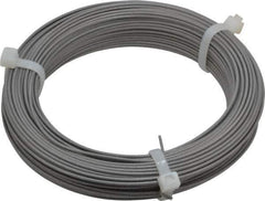 Value Collection - 24 Gage, 0.055 Inch Diameter x 124 Ft. Long, 302/304 Music Wire Coil - ASTM A580, 1 Lb. Shipping Weight - USA Tool & Supply