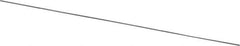 Value Collection - 25 Gage, 0.059 Inch Diameter x 1 Ft. Long, High Carbon Steel, Cut and Straightened Music Wire - ASTM A228 - USA Tool & Supply