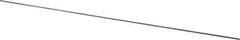 Value Collection - 26 Gage, 0.063 Inch Diameter x 1 Ft. Long, High Carbon Steel, Cut and Straightened Music Wire - ASTM A228 - USA Tool & Supply