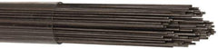 Value Collection - 11 Gage, 0.026 Inch Diameter x 1 Ft. Long, 302/304 Cut and Straightened Music Wire - ASTM A580 - USA Tool & Supply