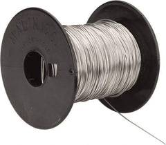 Value Collection - 20 Gage, 0.0319 Inch Diameter x 538 Ft. Long, Soft Aluminum Wire - Alloy 1100, ASTM B211, 1/2 Lbs. Shipping Weight - USA Tool & Supply