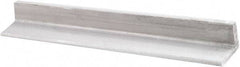 Value Collection - 1/2 Inch Thick x 3 Inch Wide, Aluminum Solid Angle - 48 Inch Long, Alloy 6061 - USA Tool & Supply