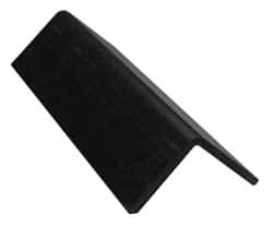 Made in USA - 3 Inch Leg Long x 1/4 Inch Thick x 10 Ft. Long, Flame Retardant Plastic Angle - USA Tool & Supply