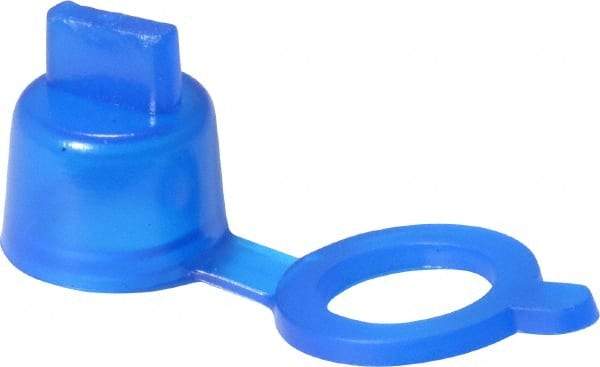 Caplugs - Grease Fitting Cap - Blue, 100 Pieces - USA Tool & Supply