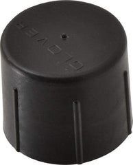 Caplugs - 3/4 NPT ID, Quick-Lock Cap - Polyethylene, Black - USA Tool & Supply