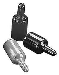 Caplugs - 1" ID, Pull-Tab Cap - Vinyl, Red - USA Tool & Supply