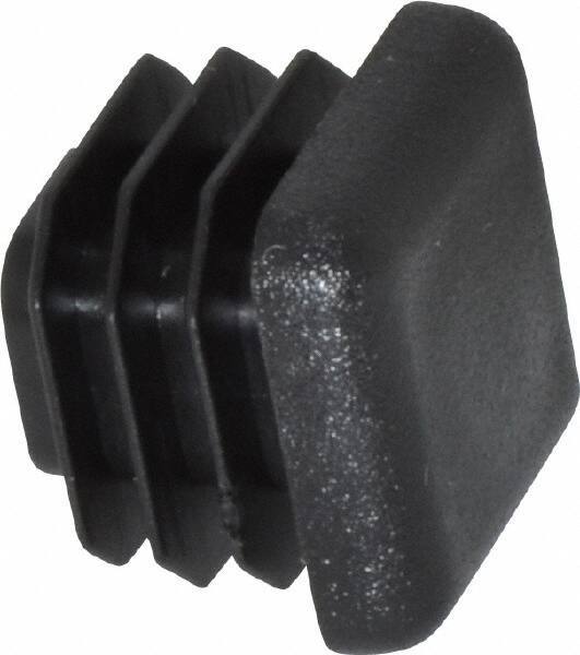 Caplugs - Square Head Plug - 5/8" OD, Polyethylene, Black - USA Tool & Supply