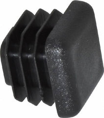 Caplugs - Square Head Plug - 5/8" OD, Polyethylene, Black - USA Tool & Supply