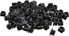 Caplugs - Square Head Plug - 3/4" OD, Polyethylene, Black - USA Tool & Supply