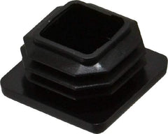 Caplugs - Square Head Plug - 1" OD, Polyethylene, Black - USA Tool & Supply