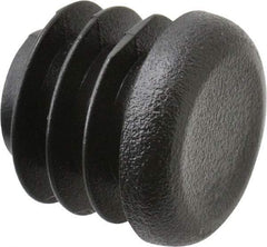 Caplugs - Round Head Plug - 5/8" OD, Polyethylene, Black - USA Tool & Supply