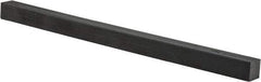 Made in USA - 1 Ft. Long x 3/4 Inch Wide x 3/4 Inch High, Polyurethane, Square Plastic Bar - Black, 80A Hardness, +/- 0.015 Tolerance - USA Tool & Supply
