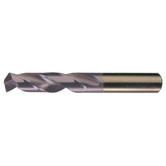 7/64 RHS / RHC HSS-CO 8% (M42) 135 Degree Split Point Heavy Duty Cobalt Screw Machine Drill - TiAlN - Exact Industrial Supply