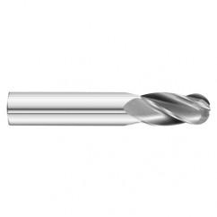 1/4 x 2 x 4-1/2 4 Flute Ball Nose  End Mill- Series 3200SD - USA Tool & Supply