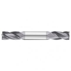 5/32 Dia. x 3 Overall Length 4-Flute Square End Solid Carbide SE End Mill-Round Shank-Center Cut-TiAlN - USA Tool & Supply