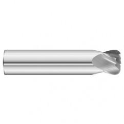 5/8 Dia. x 3-1/2 Overall Length 4-Flute .015 C/R Solid Carbide SE End Mill-Round Shank-Center Cut-Uncoated - USA Tool & Supply