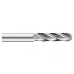 1/4 x 3 x 6 4 Flute Ball Nose  End Mill- Series 3200XL - USA Tool & Supply