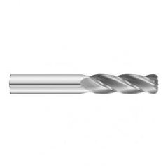 5/16 Dia. x 4 Overall Length 4-Flute .060 C/R Solid Carbide SE End Mill-Round Shank-Center Cut-Uncoated - USA Tool & Supply