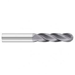 7/16 x 1 x 4 4 Flute Ball Nose  End Mill- Series 3200XL - USA Tool & Supply