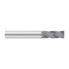 4mm Dia. x 64mm Overall Length 4-Flute Square End Solid Carbide SE End Mill-Round Shank-Center Cut-TiAlN - USA Tool & Supply