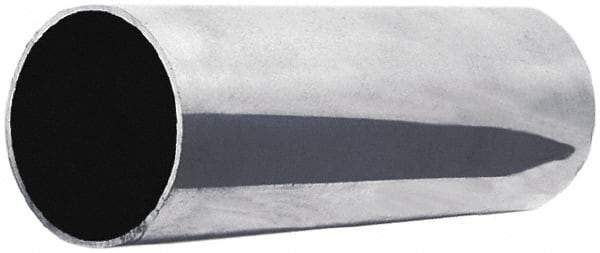 Value Collection - 1-1/2 Inch Outside Diameter x 72 Inch Long, Aluminum Round Tube - 3/4 Inch Inside Diameter, 3/8 Inch Wall Thickness, Alloy 6061 - USA Tool & Supply