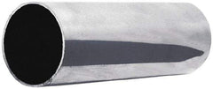 Value Collection - 1-1/2 Inch Outside Diameter x 12 Inch Long, Aluminum Round Tube - 3/4 Inch Inside Diameter, 3/8 Inch Wall Thickness, Alloy 6061 - USA Tool & Supply