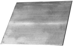 Made in USA - 0.024 Inch Thick x 12 Inch Wide x 12 Inch Long, 304 Stainless Steel Sheet - Intermediate Polished Finish, #4 - USA Tool & Supply