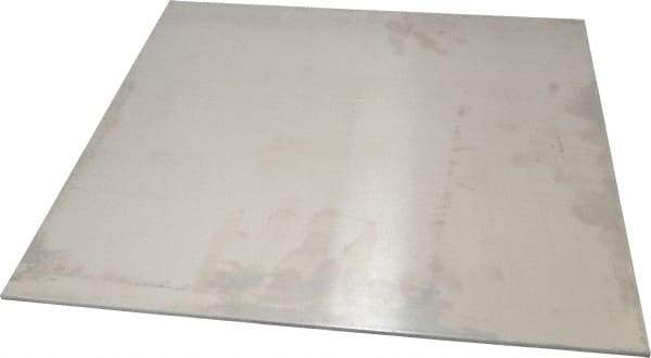 Value Collection - 1/8 Inch Thick x 12 Inch Wide x 12 Inch Long, Aluminum Sheet - Alloy 5052-H32 - USA Tool & Supply