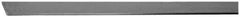 Value Collection - 1/4 Inch Thick x 1-1/2 Inch Wide x 72 Inch Long, Silver Plated, Copper Rectangular Bar - Alloy 110 - USA Tool & Supply