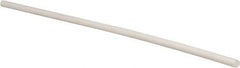 Made in USA - 1' Long, 1/2" Diam, PTFE (Glass-Filled) Plastic Rod - +0.005 Inch Length Tolerance - USA Tool & Supply