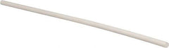 Made in USA - 2' Long, 5/8" Diam, PTFE (Glass-Filled) Plastic Rod - +0.005 Inch Length Tolerance - USA Tool & Supply