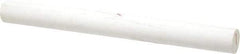 Made in USA - 1' Long, 1-1/8" Diam, PTFE (Glass-Filled) Plastic Rod - +0.005 Inch Length Tolerance - USA Tool & Supply