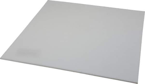 Made in USA - 1/8" Thick x 12" Wide x 1' Long, PTFE (Mechanical Grade) Sheet - ±0.010 Tolerance - USA Tool & Supply
