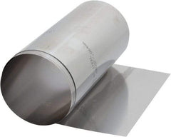 Made in USA - 100 Inch Long x 6 Inch Wide x 0.0025 Inch Thick, Roll Shim Stock - Steel - USA Tool & Supply