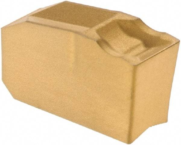 Sumitomo - WCF4A AC225 Grade, 0.1575" Cutting Width, Carbide Cutoff Insert - 0° Neutral Lead Angle, 0.0078" Cnr Rad, Al2O3 Coated - USA Tool & Supply