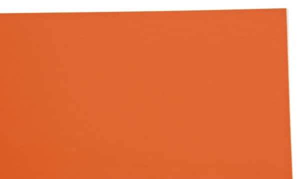 Made in USA - 1 Piece, 10" Wide x 20" Long Plastic Shim Stock Sheet - Coral (Color), ±10% Tolerance - USA Tool & Supply