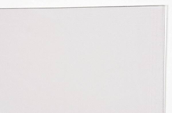 Made in USA - 1 Piece, 21" Wide x 51" Long Plastic Shim Stock Sheet - Clear (Color), ±10% Tolerance - USA Tool & Supply