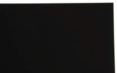 Made in USA - 1 Piece, 20" Wide x 20" Long Plastic Shim Stock Sheet - Black, ±10% Tolerance - USA Tool & Supply