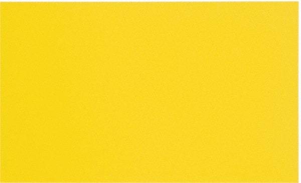 Made in USA - 1 Piece, 20" Wide x 20" Long Plastic Shim Stock Sheet - Yellow, ±10% Tolerance - USA Tool & Supply