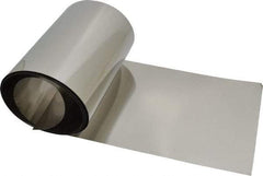 Made in USA - 50 Inch Long x 6 Inch Wide x 0.0015 Inch Thick, Roll Shim Stock - Stainless Steel - USA Tool & Supply