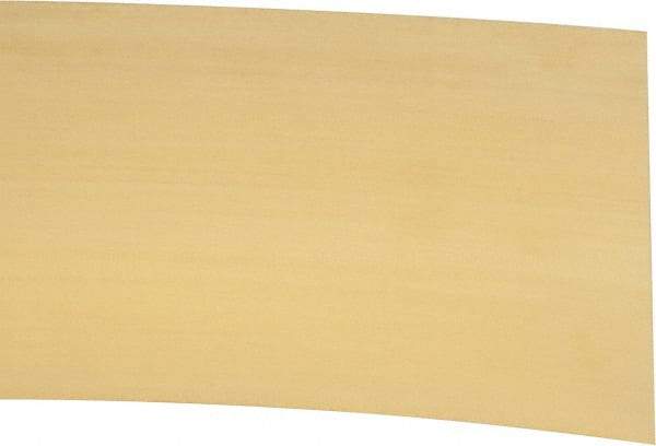 Made in USA - 2 Piece, 25 Inch Long x 6 Inch Wide x 0.015 Inch Thick, Shim Sheet Stock - Brass - USA Tool & Supply