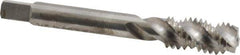 Balax - 7/16-14 UNC 3 Flute Modified Bottoming Spiral Flute Tap - Powdered Metal, Bright Finish, 3-5/32" OAL, Right Hand Flute, Right Hand Thread, H3, Series BX200 - USA Tool & Supply