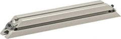 80/20 Inc. - 40mm Wide, Open Shelving Accessory/Component - Aluminum, Clear Anodized Finish, 320mm Long, Use with 4040 - USA Tool & Supply