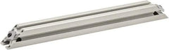 80/20 Inc. - 25mm Wide, Open Shelving Accessory/Component - Aluminum, Clear Anodized Finish, 320mm Long, Use with 3030 - USA Tool & Supply