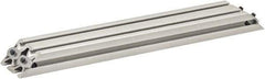 80/20 Inc. - 25mm Wide, Open Shelving Accessory/Component - Aluminum, Clear Anodized Finish, 320mm Long, Use with 2550 - USA Tool & Supply
