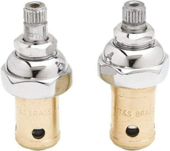 T&S Brass - 2 Pieces Two Handle Faucet Faucet Repair Kit - Complete Two Handle Repair Kit Style - USA Tool & Supply