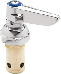 T&S Brass - Left Hand Spindle, Faucet Stem and Cartridge - For Use with Pre-Rinses and Svc. Sink Faucets - USA Tool & Supply