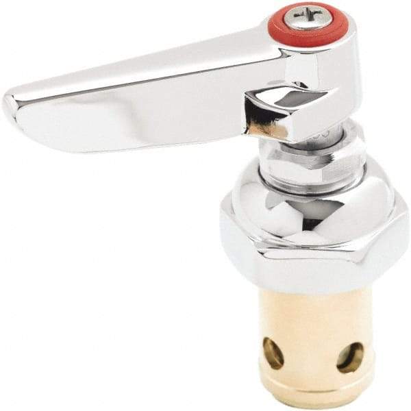 T&S Brass - Right Hand Spindle, Faucet Stem and Cartridge - For Use with Standard Faucets - USA Tool & Supply